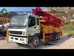 В 2009 году переработанный использованный бетонный насос Putzmeister 36 метров