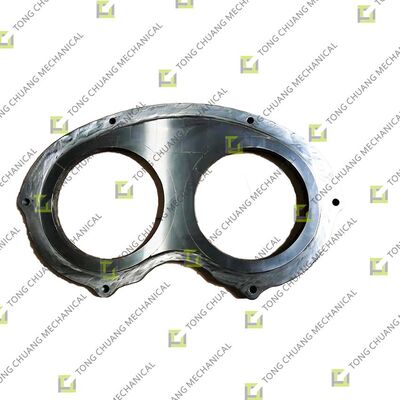 Тарелка очков, Износостойкая тарелка очков, Тарелка очков для подачи бетона, Тарелка очков выпускного отверстия, Тарелка очков в комплекте с режущим кольцом, Высоконапорная износостойкая тарелка очков