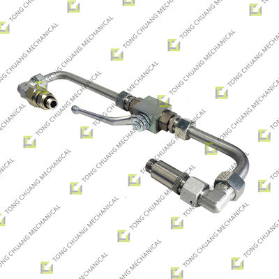 0160461K/L For Cylinder Main Cylinder U-tube (Rear)，Hydraulic Main Cylinder U-tube (Rear)，Rear Main Cylinder U-shaped Pipe，Heavy Duty Main Cylinder U-tube (Rear)，Main Cylinder U-tube (Rear) Assembly
